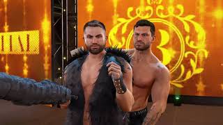 Breezango Entrance  WWE 2K22 [upl. by Ochs]