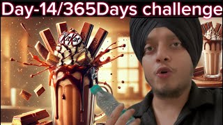 Day14365days  kitkat shake  kitkat shake recipe  LOVEPREET SINGH VLOGS✨❤️ [upl. by Pru956]