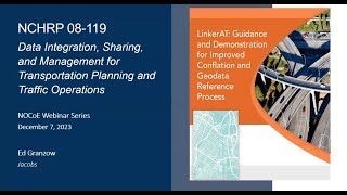 LinkerAT Data Tool Conflating Two Different Roadway Network Data Sources [upl. by Stallworth]