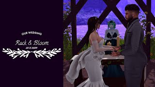 The Wedding of Rack amp Bloom in Second Life [upl. by Rramahs]