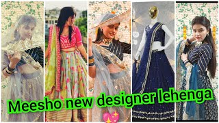 🌟💖 meesho new designer lehenga haul 💖🌟 wedding special lehenga hall 🌟 meesho new collection 💞💗 [upl. by Heshum]