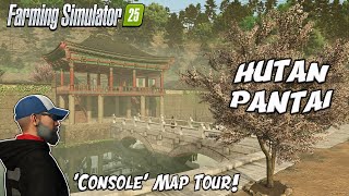 FS25 “HUTAN PANTAI” CONSOLE MAP TOUR ON Farming Simulator 25 Review PS5 [upl. by Atsyrt]