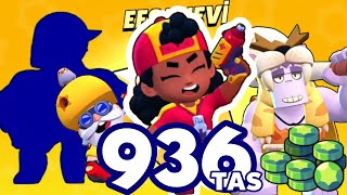 7 MEGA KUTU  42 STARR DROPS  936 TAŞ ÖDÜLLER  EFSANEVİ MEG  Brawl Stars Efsane Hafta 1 [upl. by Crompton]