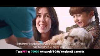 PDSA Youre The Reason TV Advert April 2016 [upl. by Areikahs41]