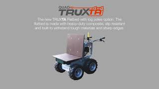 Truxta Quadro Video 2018 Powered Wheelbarrow [upl. by Adelaida]