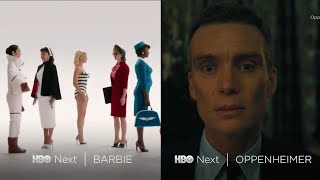 Barbenheimer Barbie amp Oppenheimer 2023  Next Bumper on HBO Asia [upl. by Cornelius52]