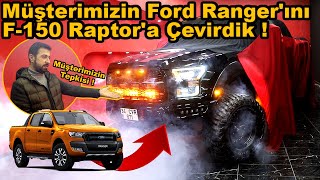 Müşterimizin Ford Rangerını F150 Raptora Çevirdik  Ford Ranger F150 Bodykit Perfect Conversion [upl. by Adabel618]