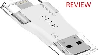 Gigastone PhotoFast MAX 128GB Mobile Flash Drive Review [upl. by Joappa777]