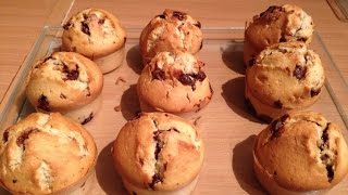 Muffin aux Pépites de Chocolat Cuisine par Cedric et Seb [upl. by Ielarol]