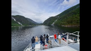 Osterfjord and Mostraumen cruise from Bergen [upl. by Valora]