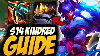 How to Kindred amp Carry for Beginners Best BuildRunes  Season 14 League of Legends [upl. by Koss]