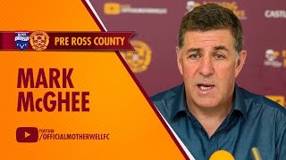 Mark McGhee pre Ross County 19112015 [upl. by Fedak]