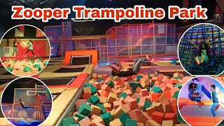 Zooper Trampoline Park Gurgaon  Trampoline Park in Gurgaon  Skyjumper Trampoline Park Gurgaon [upl. by Seavey]