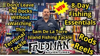 San Diego 8day fishing trip essentials The rods reelsterminal tackle you’ll need to be succed ￼ [upl. by Foley]