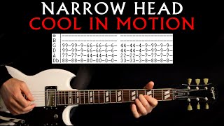 Narrow Head Cool In Motion Guitar Lesson  Guitar Tab  Guitar Tabs  Guitar Chords  Guitar Cover [upl. by Elbam]