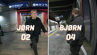 Først av  så på Jørn vs Bjørn [upl. by Aleyak]