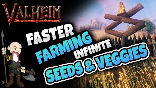 Farm Carrots amp Turnips Faster in Valheim [upl. by Raouf643]