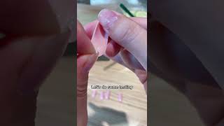 New nail techDouble layer of sticky tab nails pressonails nailart ellieyoungnails nailchannel [upl. by Reteip845]