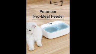 PETONEER TwoMeal Feeder [upl. by Kristoforo]