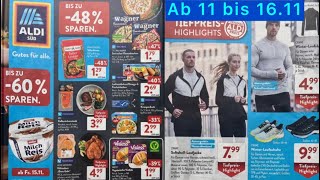 Aldi Süd Werbung Prospekt und Aktionen Gültig von 1111 bis 1611​⁠Werbungde [upl. by Anaujnas]