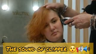 clipper haircut with sound 📢 [upl. by Billi910]