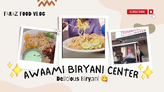 Chicken Biryani  Awaami Biryani Center  Hyderabad Sindh [upl. by Shellie419]