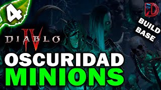 MINIONS Oscuridad BUILD Nigromante Diablo 4 Temporada 4 [upl. by Khichabia318]