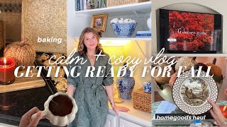 cozy days in my life  fall decor making chili fall clothing haul [upl. by Artinek475]