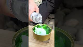 ✅ The guy shows SURVIVAL skills in the FOREST 🥾💦 camping survival bushcraft outdoors lifehack [upl. by Niwhsa]