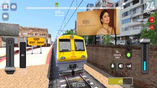 Indian Local Train Simulator Android Gameplay  Mumbai Local Train Game 2024  Train Wala Game [upl. by Lennon]