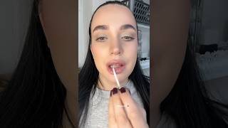 Makeup tutorial👄💄glossy lips👄✨ [upl. by Marylinda]