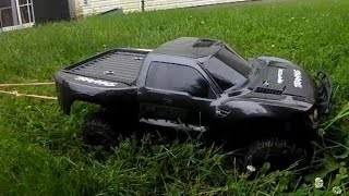 Traxxas Slash 4X4 Ford raptor body [upl. by Pears]