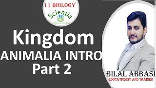 Kingdom Animalia Introduction Part 2 Biology 1 Chapter 10 By Scientia Urdu Hindi [upl. by Kcor691]