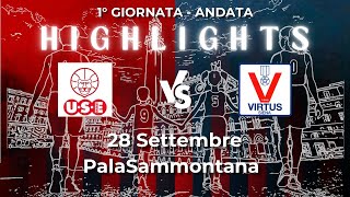 1° Andata  Highlights  USE EmpoliStosa Virtus Siena [upl. by Nilson]