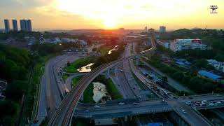 MRT Damansara Damai  Sunset [upl. by Burleigh65]