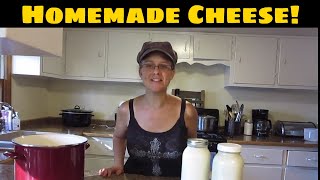 How To Make Homemade Cheese Simple Cheap amp Delicious [upl. by Bacon818]