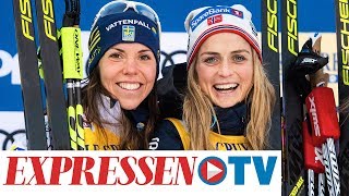 Therese Johaug hyllar stödet från Sverige efter tunga tiden [upl. by Hessler672]