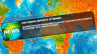 MEMES Have Spread to CHINA in Plague Inc Evolution [upl. by Neerroc962]