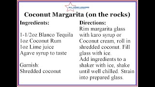 Coconut Margarita [upl. by Harriman]