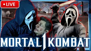 Mortal Kombat 1  Ghostface Release LIVESTREAM Arcade Ladder Ending amp Gameplay [upl. by Breh886]