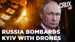 Russia Ukraine War live  Russia Launches Volley Of Drones As US Defense Secretary Visits Ukraine [upl. by Akima215]