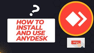 ✅ Install and use AnyDesk to Access Remote Computer [upl. by Lamrert537]