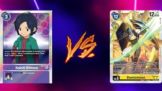 Special Booster 20 Battle Dominimon vs Purple Hybrid [upl. by Naut]