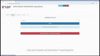 Rilevazione Presenze Cloud JuniorWEB Richiesta Permesso del Dipendente e Approvazione del Manager [upl. by Eugen]