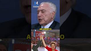 Michel Temer fala sobre os governos petistas Lula e Dilma  Market Makers 73 shorts [upl. by Fiel749]