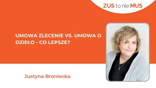 Umowa zlecenie vs umowa o dzieło  co lepsze [upl. by Ayekan]