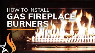 How to Install an HBurner and Fire Glass in Your Fireplace  By Starfire Direct [upl. by Brouwer]