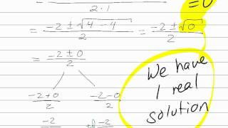 Using the Discriminant of the Quadratic Formula [upl. by Phaedra]