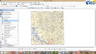 ArcGIS Parte 5 délimitation du BV Paramètres morpho métriques [upl. by Koo36]