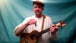 Tupelo Honey  Van Morrison ukulele tutorial by MUJ [upl. by Akelam]